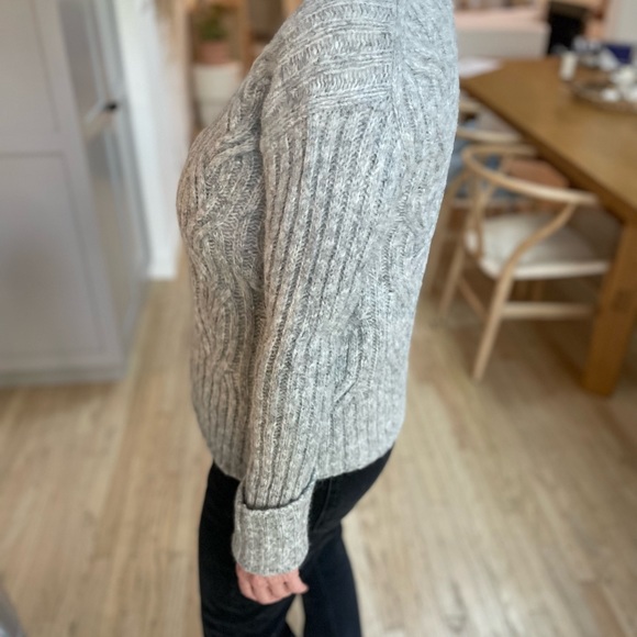 Vince alpaca/wool mock neck sweater - Picture 7 of 9